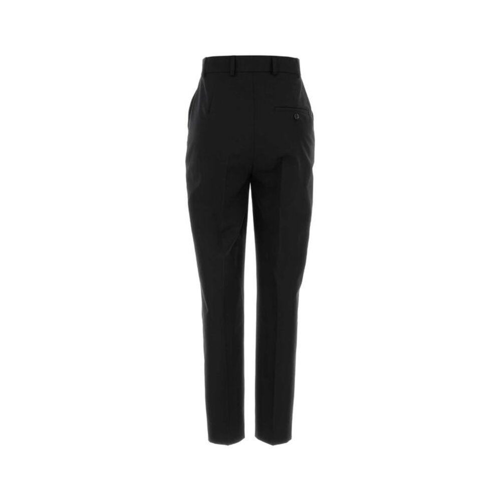 Moschino Women Black Wool Pant - Picture 2 of 2